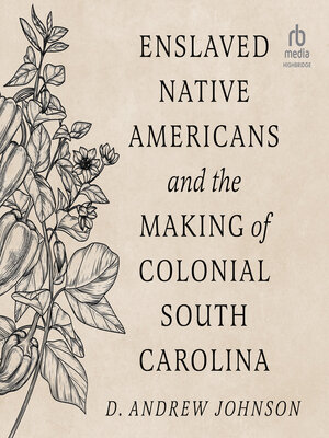 cover image of Enslaved Native Americans and the Making of Colonial South Carolina